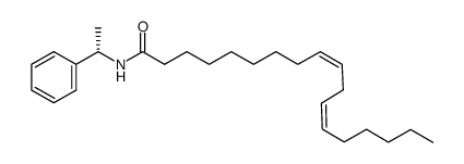 L-N-(a-Methylbenzyl)linoleamide结构式