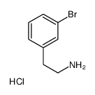 2-(3-bromophenyl)ethanamine HCl structure