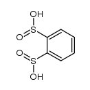 benzene-o-disulfinic acid结构式