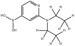 2-(Diethylamino-d10)-pyridine-4-boronic acid图片