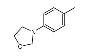 3-p-tolyl-oxazolidine结构式