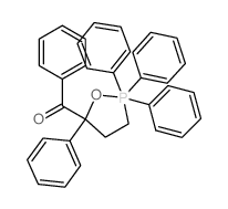 Methanone,(2,2-dihydro-2,2,2,5-tetraphenyl-1,2-oxaphospholan-5-yl)phenyl- (9CI) Structure