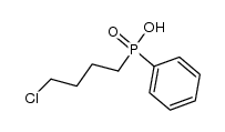 4-chlorobutyl(phenyl)phosphinic acid结构式