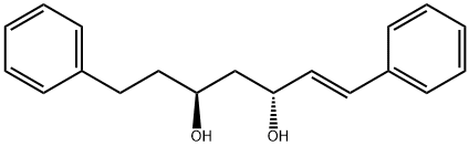 1,7-Diphenylhept-1-ene-3,5-diol structure