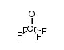 chromium(VI) tetrafluoride oxide结构式