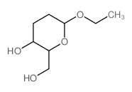 a-D-erythro-Hexopyranoside, ethyl2,3-dideoxy- (9CI)结构式