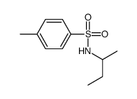 N-butan-2-yl-4-methylbenzenesulfonamide结构式