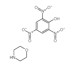 morpholine; 2,4,6-trinitrophenol Structure