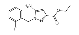 5-氨基-1-(2-氟苄基)-1H-吡唑-3-羧酸乙酯图片