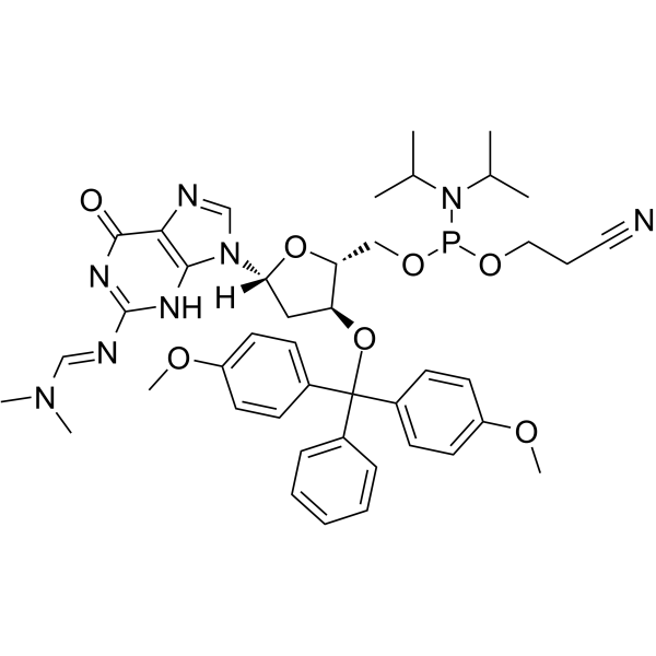 3'-DMTr-dG(dmf) Structure