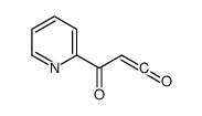 1-Propene-1,3-dione,3-(2-pyridinyl)-(9CI)结构式