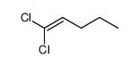 1,1,-dichloro-1-pentene结构式