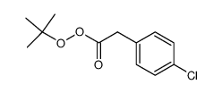 tert.-Butyl-p-chlorphenylperacetat Structure