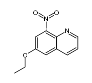 Quinoline, 6-ethoxy-8-nitro- (9CI) structure