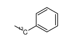 Ethyl-1-13C-benzene结构式