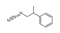 2-phenylpropyl azide Structure