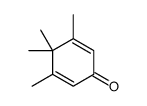 3,4,4,5-tetramethylcyclohexa-2,5-dien-1-one结构式