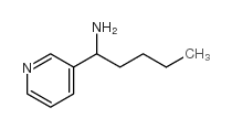 1-(3-PYRIDINYL)-1-PENTANAMINE structure