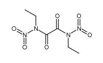 N,N'-diethyl-N,N'-dinitro-oxalamide结构式