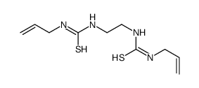 1-prop-2-enyl-3-[2-(prop-2-enylcarbamothioylamino)ethyl]thiourea Structure