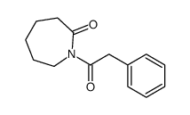 1-(2-phenylacetyl)azepan-2-one Structure