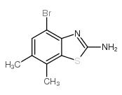 2-BENZOTHIAZOLAMINE, 4-BROMO-6,7-DIMETHYL- picture