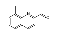 8-methylquinoline-2-carboxaldehyde Structure