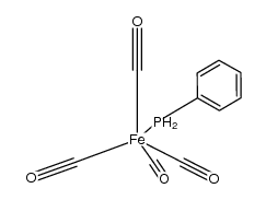 (phenylphosphine)tetracarbonyl iron结构式