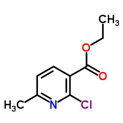 Ethyl 2-chloro-6-methylnicotinate picture