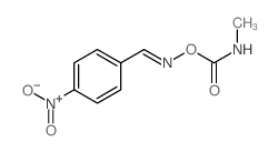 [(4-nitrophenyl)methylideneamino] N-methylcarbamate结构式