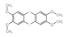 2,3,7,8-tetramethoxythianthrene Structure