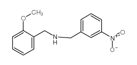 N-[(2-methoxyphenyl)methyl]-1-(3-nitrophenyl)methanamine Structure