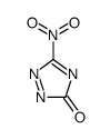 5-nitro-1,2,4-triazol-3-one结构式