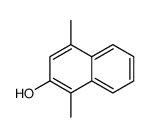 1,4-dimethylnaphthalen-2-ol结构式