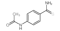 N-(4-carbamothioylphenyl)acetamide structure