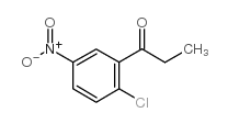 2-chloro-5-nitropropiophenone Structure