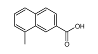 8-Methyl-2-naphthoesaeure结构式