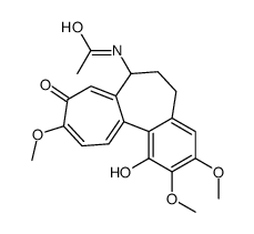 N-(1-hydroxy-2,3,10-trimethoxy-9-oxo-6,7-dihydro-5H-benzo[a]heptalen-7-yl)acetamide Structure