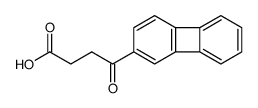 2-β-Carboxypropionylbiphenylen结构式