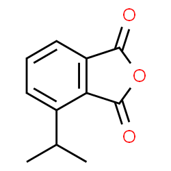 1,3-Isobenzofurandione,4-(1-methylethyl)-(9CI) structure