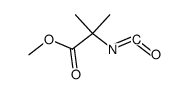 2-isocyanato-2-methylpropanoic acid methyl ester结构式