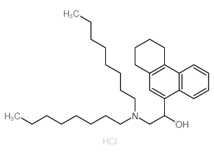 2-(dioctylamino)-1-(1,2,3,4-tetrahydrophenanthren-9-yl)ethanol Structure