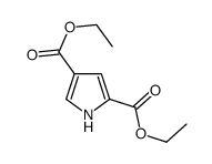 Diethyl 1H-pyrrole-2,4-dicarboxylate Structure