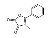 4-methyl-5-phenylfuran-2,3-dione结构式