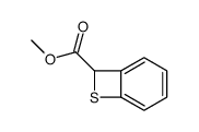 methyl 7-thiabicyclo[4.2.0]octa-1,3,5-triene-8-carboxylate结构式