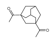 1,3-diacetyladamantane Structure