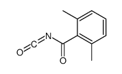 2,6-dimethylbenzoyl isocyanate结构式