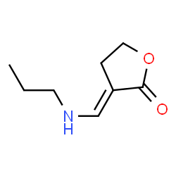 2(3H)-Furanone, dihydro-3-[(propylamino)methylene]-, (3E)- (9CI) structure