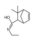 N-ethyl-3,3-dimethylbicyclo[2.2.1]hept-5-ene-2-carboxamide结构式