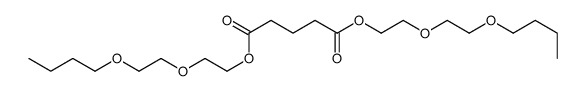 bis[2-(2-butoxyethoxy)ethyl] pentanedioate Structure